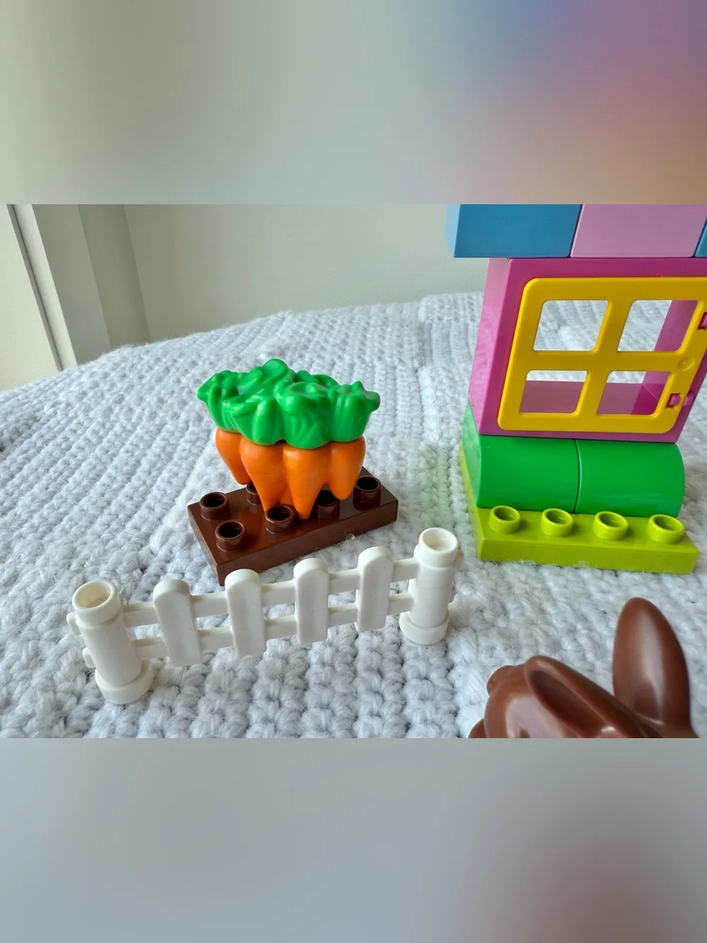 LEGO DUPLO Bunny Garden Pink Brick Box 4623